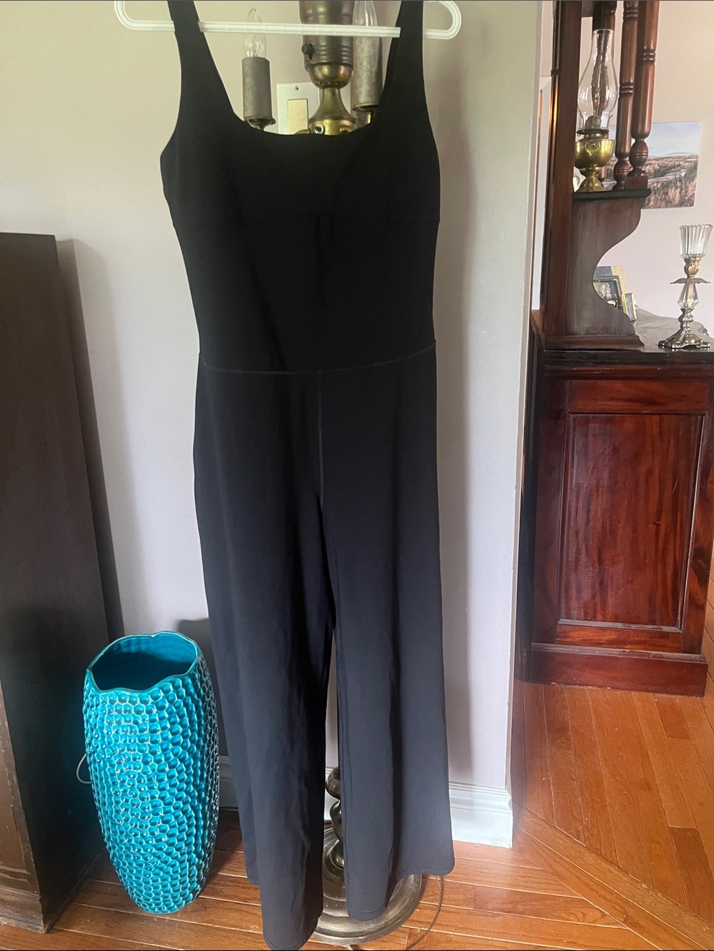 Classic Black Sleeveless Jumpsuit